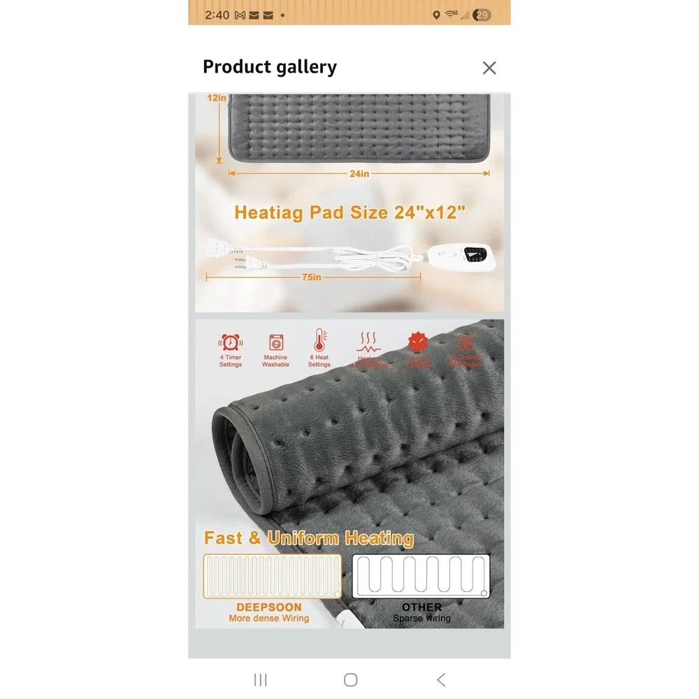 The Unbranded Brand electric heating